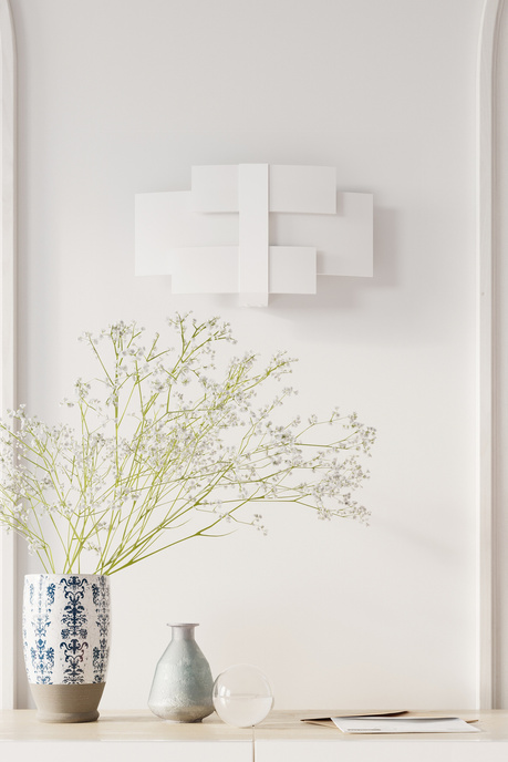 Plafond CELIA cromo + 3x bombilla LED E27 4000K Fría 7,5W 650lm