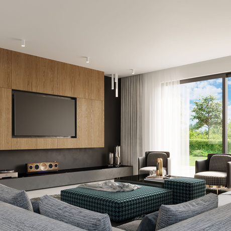 Plafond LAGOS 40 blanco + 1x bombilla LED GU-10 4000K Fría 7W 630lm