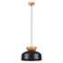 MARION lámpara colgante negra + 1x bombilla LED E27 4000K Frío 7,5W 690lm
