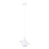 Lámpara colgante HYPERION 1 blanco + 1x bombilla LED G9 4000K Frío 4,5W 460lm