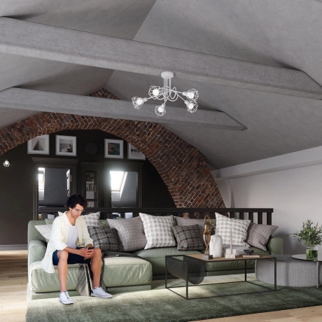 Aplique ARTEMIS 1 blanco