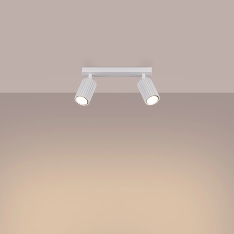 Lámpara de techo KARBON 2 blanca