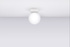 Plafond YOLI 1 blanco + 1x bombilla LED G9 4000K Fría 4,5W 460lm