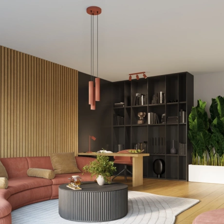 Aplique KARBON 30 rojo ocre