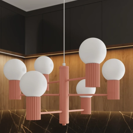 Araña HALO 6 melocotón