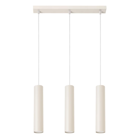 Lámpara colgante LAGOS 3L beige