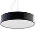Lámpara colgante ARENA 45 NEGRA + 3 bombillas LED E27 4000K Fría 7,5W 650lm