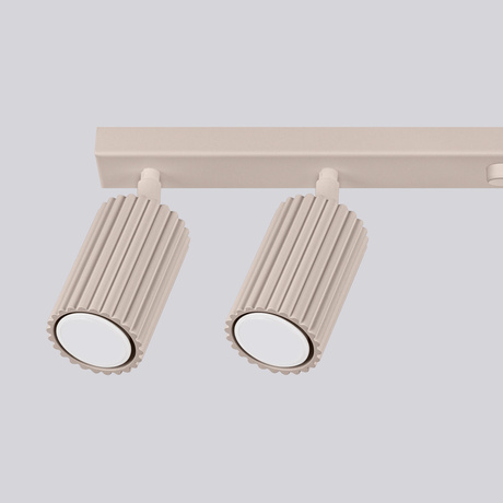 Lámpara de techo KARBON 6L taupe