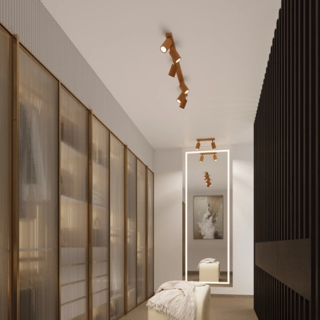 Lámpara de techo KARBON 2 oro