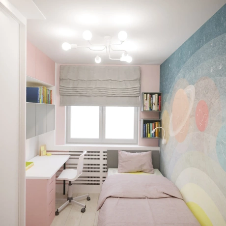 Lámpara VECTOR 8 blanca