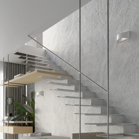 Aplique barnizado VIXEN blanco brillo