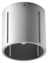 Plafond INEZ gris + 1x bombilla LED G9 4000K Fría 4,5W 530lm