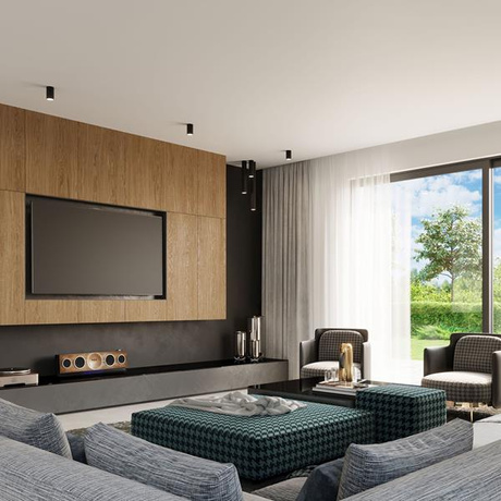 Plafond LAGOS 20 negro + 1x bombilla LED GU-10 3000K Cálida 7W 620lm