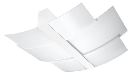 Plafond CELIA blanco + 3x Bombilla LED E27 4000K Fría 7,5W 650lm