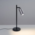 Lámpara de escritorio WINX negro/cromo + 1x bombilla LED GU-10 3000K Cálida 7W 510lm