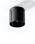Plafond INEZ negro + 1x bombilla LED G9 3000K Warm 4.5W 510lm