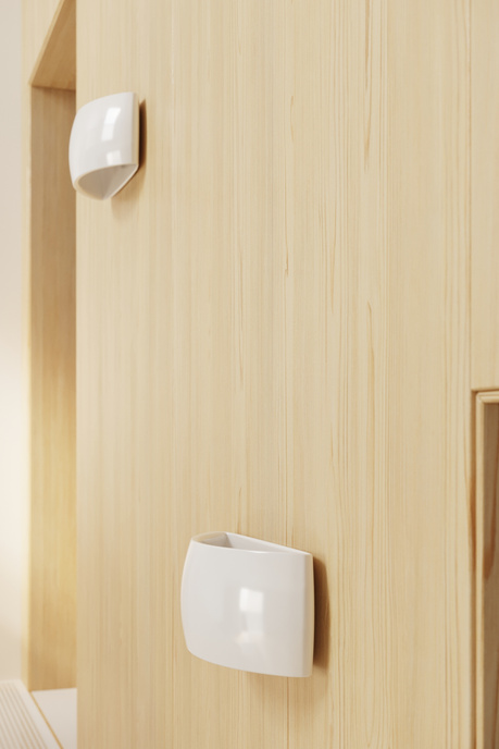 PONTIUS aplique lacado blanco brillo + 1x bombilla LED G9 4000K Fría 4,5W 530lm