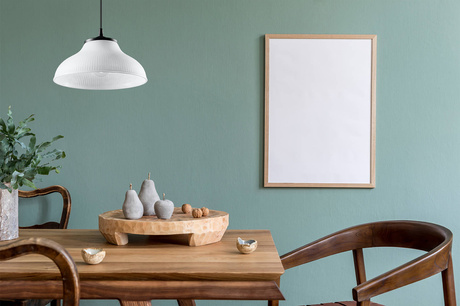 Lámpara colgante KARSTEN + 1x bombilla LED E27 3000K Cálida 7,5W 620lm