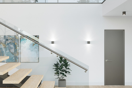 Plafond ORBIS 1 antracita + 1x bombilla LED GU-10 4000K Fría 7W 630lm