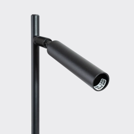 Lámpara de mesa PASTELO negra