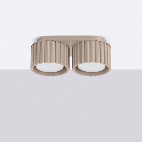 Lámpara de techo AURA 2 taupe Gx53