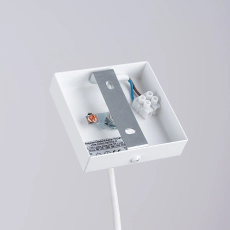 Lámpara colgante PRYSM 1 blanca