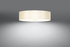 Plafond SKALA 50 blanco + 5x Bombilla LED E27 3000K Cálida 7,5W 620lm