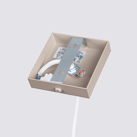 Lámpara colgante KARBON 1 taupe