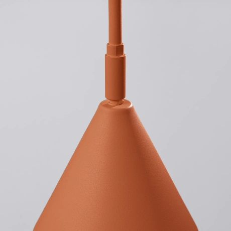 Aplique NOX rojo ocre