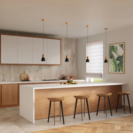 Lámpara colgante QUBIC negra