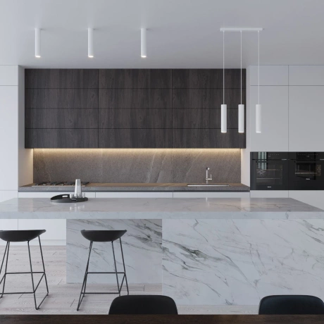 Lámpara colgante LAGOS 1 blanco