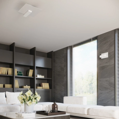 Lámpara de techo LAPPO blanca