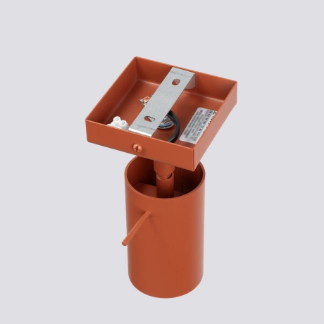 Aplique RING rojo ocre