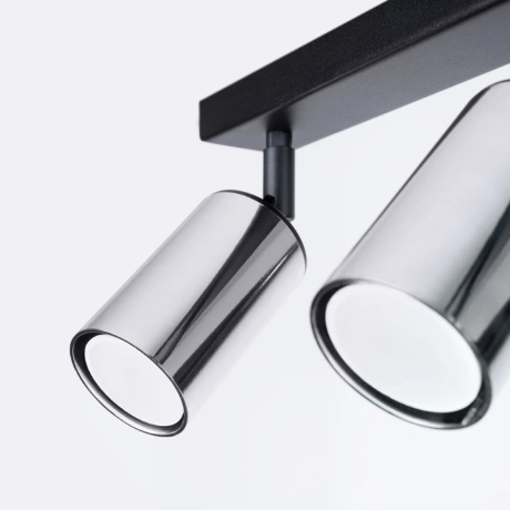 Lámpara de techo WINX 2 negro/cromo