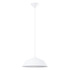 Lámpara colgante FRIKA blanca + 1x bombilla LED E27 4000K Frío 7,5W 690lm