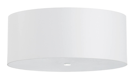 Plafond OTTO 70 blanco + 6x Bombilla LED E27 3000K Cálida 7,5W 620lm