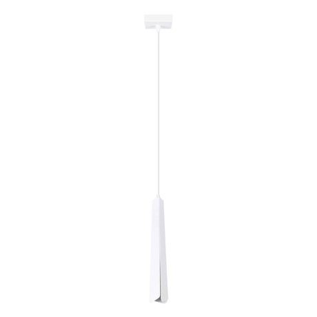 PRYSM Lámpara colgante 1 blanco + 1x bombilla LED G9 4000K Frío 4,5W 460lm