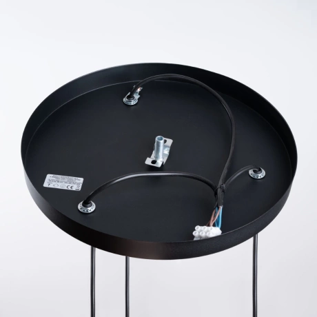 Lámpara colgante HYPERION 3P negra