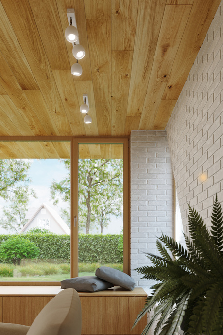 Plafond OCULARE 3 blanco + 3x Bombilla LED GU-10 3000K Cálido 7W 620lm