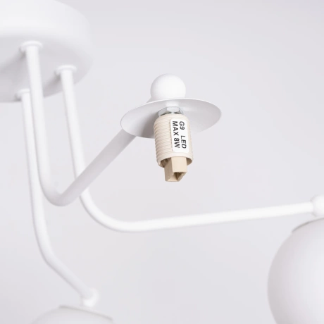 Araña ASTRAL 5 blanca