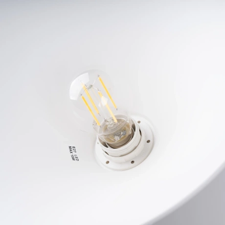 Lámpara colgante ZUMA blanca