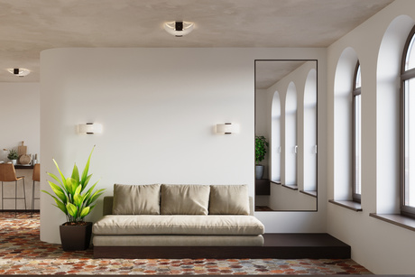 Aplique EMILIO + 2x bombilla LED E14 3000K 8W 620lm