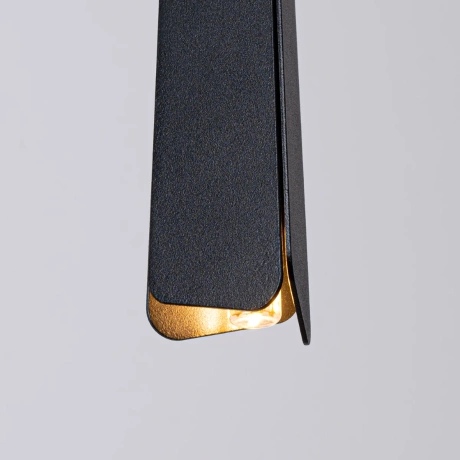 Lámpara colgante PRYSM 3L negra