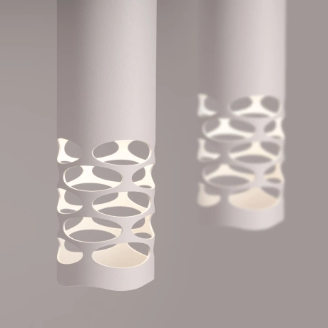 Lámpara colgante LIRO 2 blanca