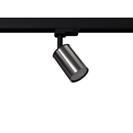 Aplique WINX negro/cromo GU10 4000K 7W 530lm