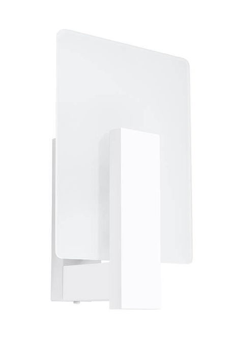 Aplique LAPPO blanco + 1x bombilla LED E14 3000K Cálida 7,5W 620lm