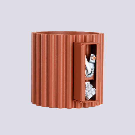 Aplique AURA rojo ocre G9