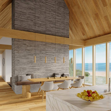 LINO 2 lámpara colgante de madera natural + 2x GU-10 4000K fría 7W 630lm bombilla LED