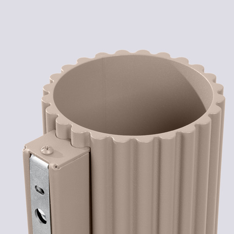 Lámpara de pared AURA taupe G9