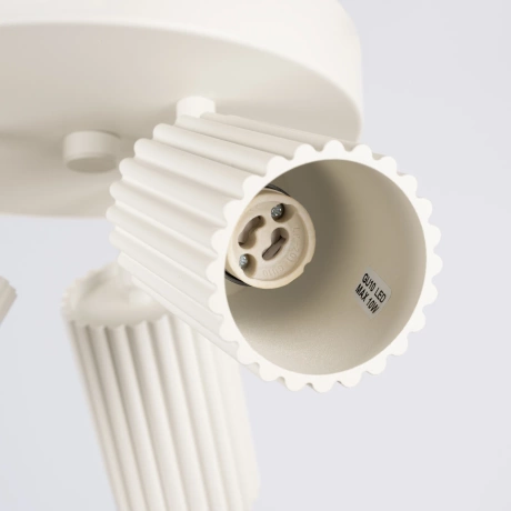 Lámpara de techo KARBON 3P beige